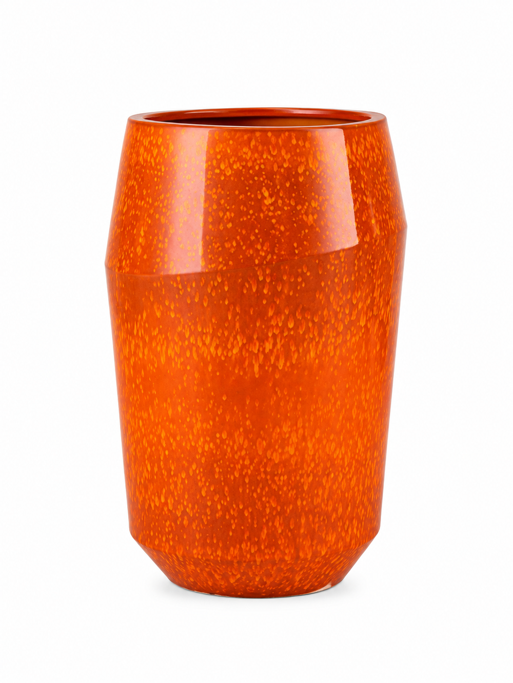 Keramický kvetináč Monaco – oranžový - XXL (44 x 67 cm)
