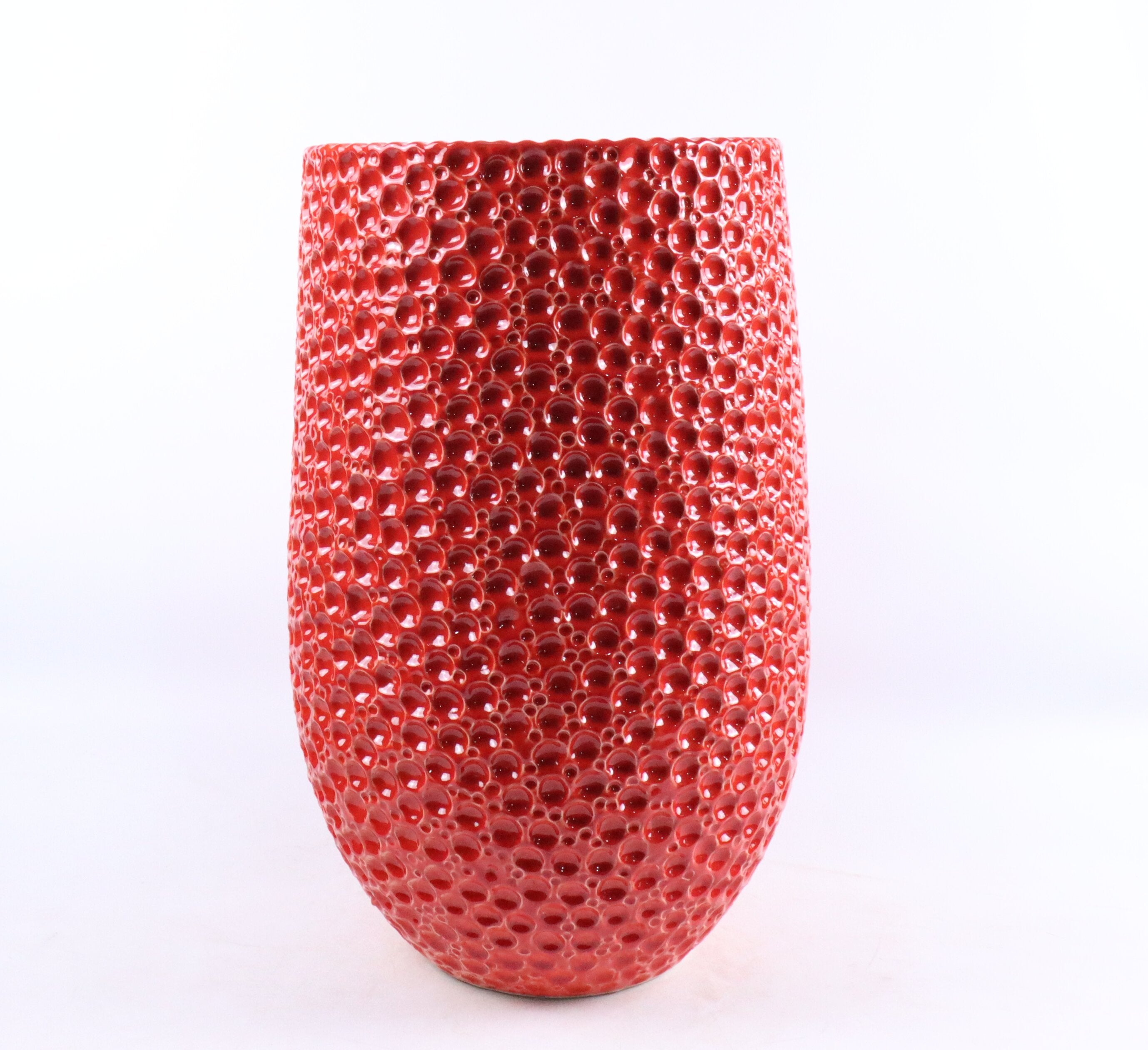 Keramický kvetináč Paris – červený