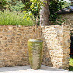 Keramický kvetináč Pompadour - Tropická zelená