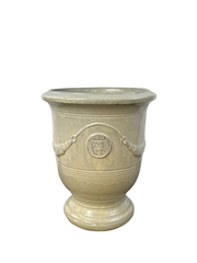 Keramicky kvetináč RICHELIEU - Krémová