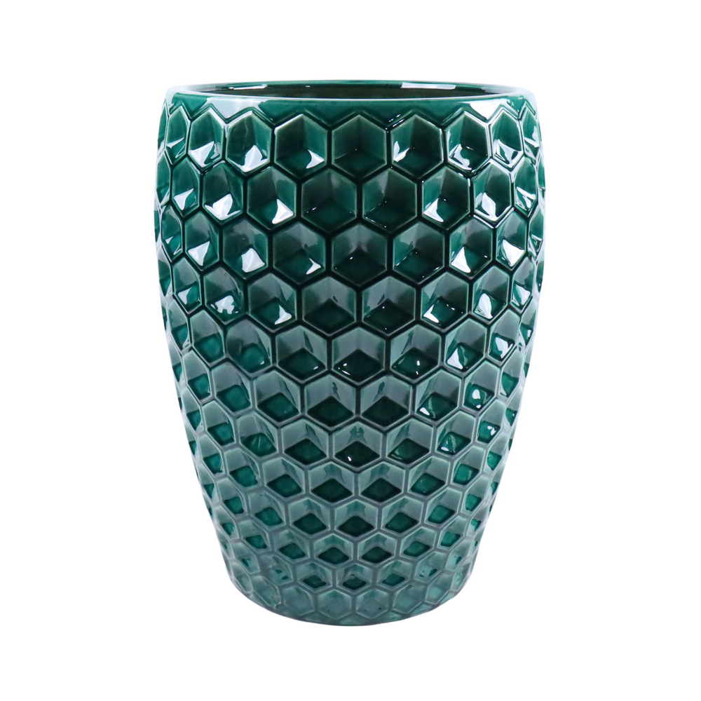 Keramický kvetináč Versaille – TmavoZelená - XL (38 x 54 cm)