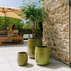 Keramický kvetináč Diane - Jesenná Zelezná