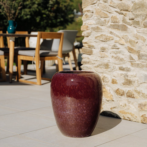 Keramický kvetináč Galiee - Fialová.