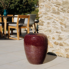 Keramický kvetináč Galiee - Fialová.