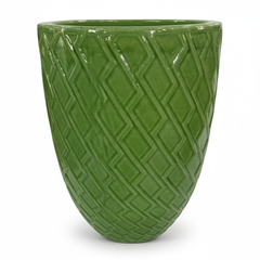 Keramický kvetináč Zeus - svetlomodrý