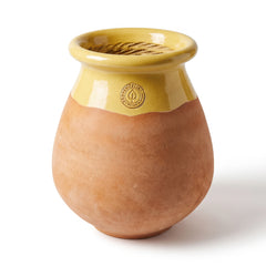 Provensálsky biot MADE IN PROVENCE – terakota cérusée s medovým golierom - XL (63 cm)